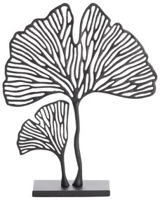 Metalowa figurka (wysokość 48 cm) Leaf – Light &amp; Living