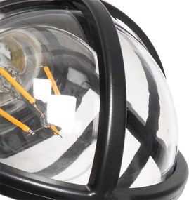 Nowoczesna lampa ścienna zewnętrzna czarna IP54 - Joeri