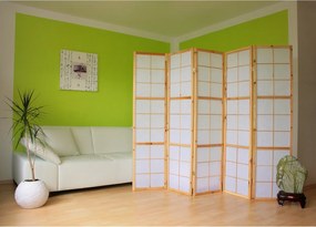 Przegroda pokojowa 220x2.2x175 cm naturalna shoji