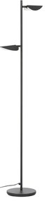 Czarna lampa stojąca LED (wysokość 150 cm) Veleira – Kave Home