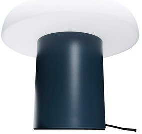 Ciemnoniebieska lampa stołowa (wysokość 20 cm) Ateliers – Hübsch