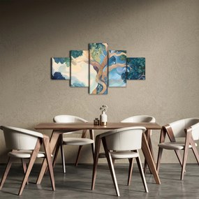 Obraz – Kosmiczne drzewo (125x70 cm)
