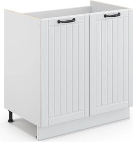 Szafka pod zlew biały domek wiejski 80x51.6x82 fame-line