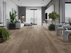 Mexen Windsor panele winylowe 1240 x 182 mm SPC 6,5 mm, podkład IXPE 1,5 mm, 4 V-Fuga, Dąb - F1016-1240-182-505-4V1-01