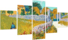 Obraz - Vincent van Gogh, Farmhouse in Provence, reprodukcje (125x70 cm)