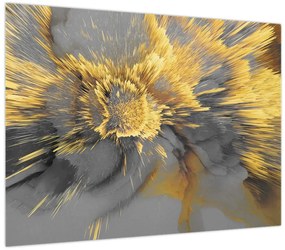 Obraz - Złota ekspansja (70x50 cm)