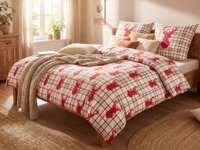 PrzytulneMieszkanie.pl PrzytulneMieszkanie.pl Pościel z bawełny Renforcé KITZBUHL wzorzysta Rozmiar pościeli: 80 x 80 cm | 135 x 200 cm