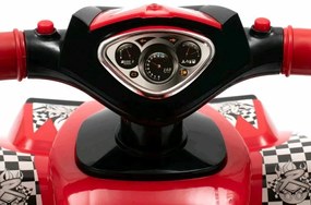 Baby Mix Odpychacz dla dzieci z dźwiękiem Quad, różowy