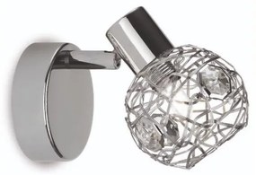 Philips Massive 55810/11/PN - Kinkiet punktowy HOSTA 1xG9/28W/230V