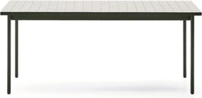 Stalowy stół ogrodowy 91x182 cm Maurina – Kave Home