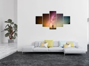 Obraz - niebo pełne gwiazd (125x70 cm)