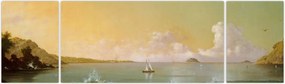 Obraz - Martin Johnson Heade, Rio de Janeiro Bay, reprodukcje (170x50 cm)