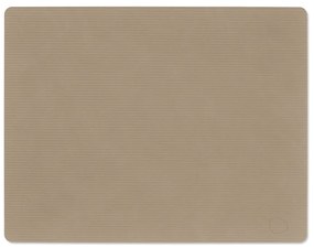 Mata stołowa ze skóry ekologicznej 35x45 cm Square L Corduroy – LIND DNA