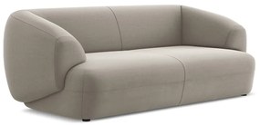 Beżowa aksamitna sofa 212 cm Moana – Makamii