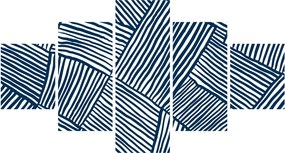 Obraz - linia 3D (125x70 cm)