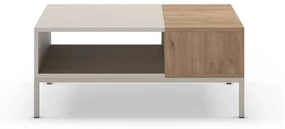 Kremowy stolik 56x90 cm Cailin – Marckeric