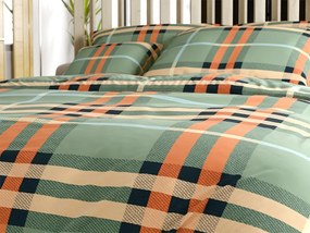 PrzytulneMieszkanie.pl PrzytulneMieszkanie.pl Pościel z mikrofibry PLAIDORY zielona Rozmiar pościeli: 70 x 90 cm | 140 x 220 cm