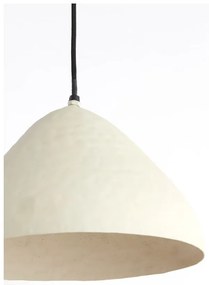 Kremowa lampa wisząca ø 32 cm Elimo – Light &amp; Living