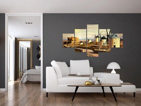 Obraz - Wiatraki (125x70 cm)