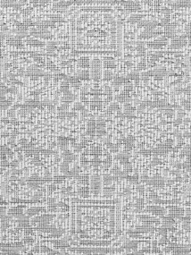 Dywan zewnętrzny dwustronny Duet szaro-kremowy 80 cm x 250 cm