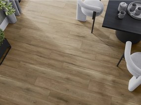 Mexen Long Creek próbka paneli winylowych SPC 6,5 mm, podkład IXPE 1,5 mm, 4 V-Fuga, Dąb - F1050-S