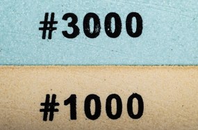 Zestaw noży G21 Gourmet Damascus w bambusowym bloku 3 szt. + kamień do ostrzenia