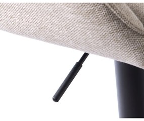 Beżowy hoker z regulowaną wysokością Nolan – Unique Furniture