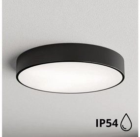 Brilagi - Lampa sufitowa do łazienki CLARE 4xE27/24W/230V Ø 50 cm IP54 czarna