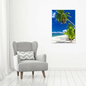 Foto obraz szkło akryl pionowy Tropikalna plaża