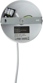 Nowoczesna lampa wisząca biała 50 cm 3-punktowa - Drum Duo