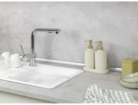 Kremowy ceramiczny stojak na akcesoria do mycia naczyń Heidi – Wenko