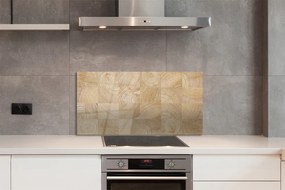 Szklany Panel Układ Drewnianych Kostek