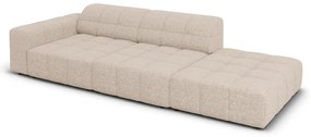 Beżowy szezlong (lewostronny) Chicago – Cosmopolitan Design