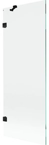 Mexen Lunar parawan nawannowy 1-skrzydłowy 70 x 150 cm, transparent, czarny - 897-070-000-70-00