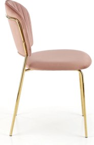 Krzesło na złotych nogach K499
