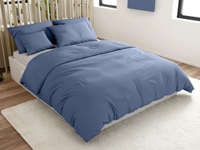 PrzytulneMieszkanie.pl PrzytulneMieszkanie.pl Pościel bawełniana LUX niebieska hotelowa kieszeń Rozmiar pościeli: 70 x 90 cm | 140 x 200 cm