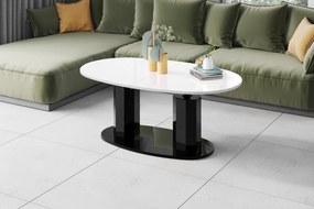 Rozkładany i podnoszony ławostół Barletta w wysokim połysku