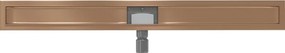 Mexen Flat korpus do odpływu liniowego 90 cm, miedź szczotkowana - 1C15090