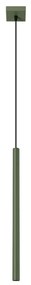 Lampa wisząca PASTELO 1 zielona oliwka SOLLUX  LIGHTING