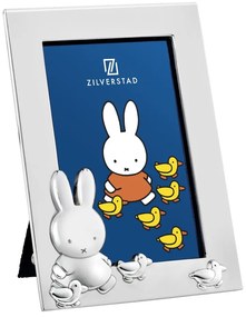 Metalowa ramka stojąca w kolorze srebra 7x10 cm Miffy – Zilverstad