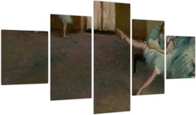 Obraz - Edgar Degas, Before the Ballet, reprodukcje (125x70 cm)