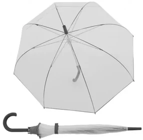 Nizza Transparent - parasol damski przezroczysty
