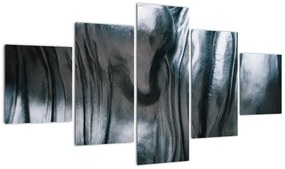 Obraz - Twarz ze stali (125x70 cm)
