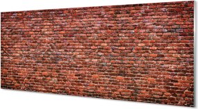 Szkło do Kuchni na Ścianę Tekstura Starej Cegły