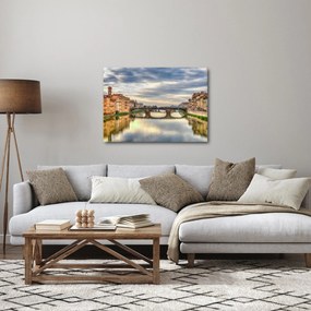 Obraz - Most przez rzekę (70x50 cm)