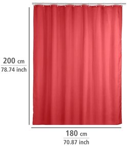 Zasłona prysznicowa, tekstylna, 180x200 cm, WENKO