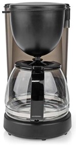 Nedis KACM150EBK - Ekspres przelewowy 1,25 l z funkcją utrzymania ciepła