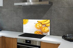 Panel szklany do Kuchni Egzotyczny Mix Mango i Banan