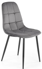 Krzesło do jadalni KINDREL 1 szt. szare