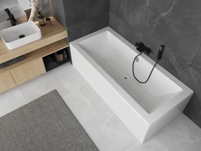 Mexen Cube wanna prostokątna 190 x 80 cm z obudową, biała - 55051908000X